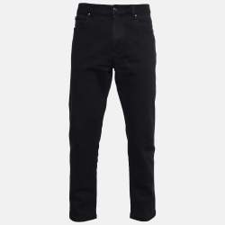 Z Zegna Black Denim Slim Fit Jeans XL