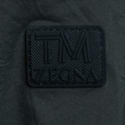 Z Zegna Dark Green Nylon & Wool Reversible Zip Front Jacket XL