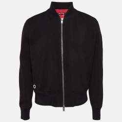 Zadig & Voltaire Black Wool Blend Bradley Jacket L