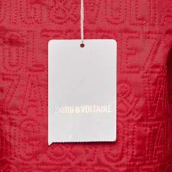 Zadig & Voltaire Black Wool Blend Bradley Jacket L