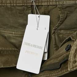 Pre Owned Zadig & Voltaire Green Cotton Cargo Pants M