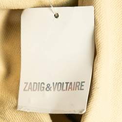 Zadig & Voltaire Cream Tie Dye Denim David Jeans S Waist 31"
