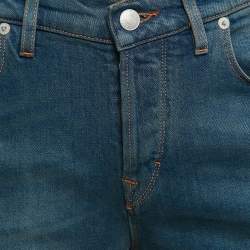 Zadig & Voltaire Blue Brushed Denim David Jeans L Waist 32.5"
