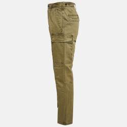 Pre Owned Zadig & Voltaire Green Cotton Pargo Cargo Pants M