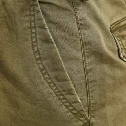Pre Owned Zadig & Voltaire Green Cotton Pargo Cargo Pants M