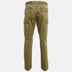 Pre Owned Zadig & Voltaire Green Cotton Pargo Cargo Pants M