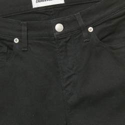 Zadig & Voltaire Black Denim Slim David Color Jeans M Waist 31"