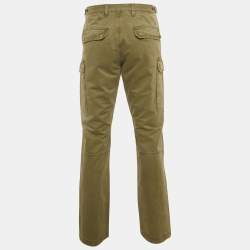 Pre Owned Zadig & Voltaire Green Cotton Pargo Cargo Pants L