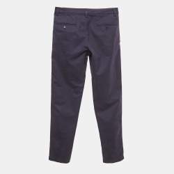 Pre Owned Zadig & Voltaire Blue Cotton Patrick Chino Trousers M