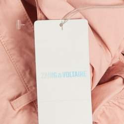 Pre Owned Zadig & Voltaire Pink Cotton Patrick Chino Trousers XL