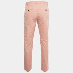 Pre Owned Zadig & Voltaire Pink Cotton Patrick Chino Trousers XL