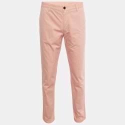 Pre Owned Zadig & Voltaire Pink Cotton Patrick Chino Trousers XL