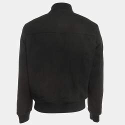 Zadig & Voltaire Black Wool Blend Zip Front Jacket XL