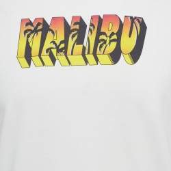 Zadig & Voltaire White Malibu Print Jersey Timor T-Shirt XS