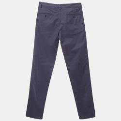 Zadig & Voltaire Blue Cotton Patrick Chino Trousers S