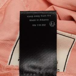 Zadig & Voltaire Pink Cotton Patrick Chino Trousers L