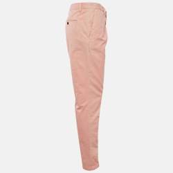 Zadig & Voltaire Pink Cotton Patrick Chino Trousers L