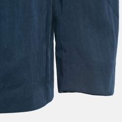 Zadig & Voltaire Marine Blue Cotton Blend Tailored Venice Blazer M