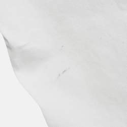 Pre Owned Zadig & Voltaire White Blanc Denim David Crop Jeans M Waist 31.5"