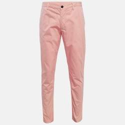 Zadig & Voltaire Pink Cotton Patrick Chino Trousers M