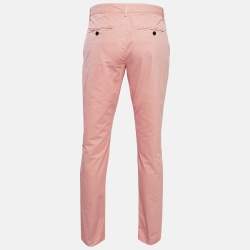 Zadig & Voltaire Pink Cotton Patrick Chino Trousers M