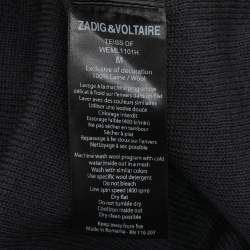 Zadig & Voltaire Olive Green Wool Knit Sweaters M