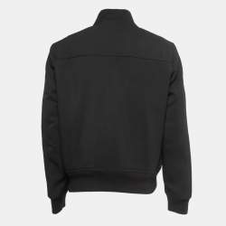 Zadig & Voltaire Black Wool Blend Zip Front Jacket XL