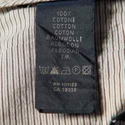 Zegna Sport Brown Cotton Regular Fit Pants L/Waist 34"