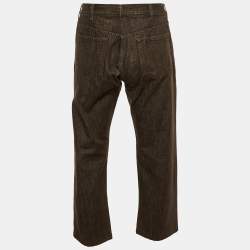 Zegna Sport Brown Denim Regular Fit Jeans M/Waist 33"