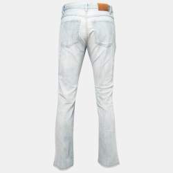 Zegna Sport Blue Denim Slim Fit Jeans M Waist 33" 
