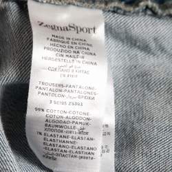 Zegna Sport Blue Denim Slim Fit Jeans M Waist 33" 