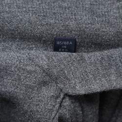 Zegna Sport Grey Cotton Zip-Up Jacket 2XL
