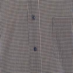 Zegna Sport Multicolor Checkered Cotton Tapered Fit Shirt XXL