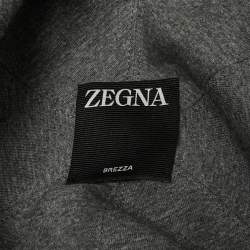 Pre Owned Zegna Beige Synthetic Baseball Cap XL