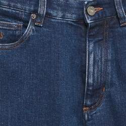 Pre Owned Zegna Blue Denim Regular Fit Jeans S Waist 29"