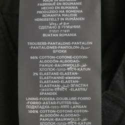 مملوكة مسبقًا Zegna Navy Blue Gabardine Slim Fit Jeans M/Waist 31"