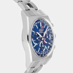 Zenith Blue Titanium El Primero 95.A3818.400/51.M3818 Automatic Men's Wristwatch 37 mm