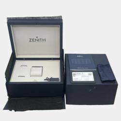 Zenith Blue Titanium El Primero 95.A3818.400/51.M3818 Automatic Men's Wristwatch 37 mm