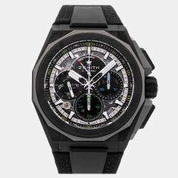 Zenith Skeleton Carbon Fiber Defy Extreme Automatic Men's Wristwatch 45 mm