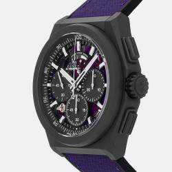 Zenith Purple Titanium Defy 97.9001.9004/80.R922 Automatic Men's Wristwatch 44 mm