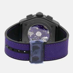 Zenith Purple Titanium Defy 97.9001.9004/80.R922 Automatic Men's Wristwatch 44 mm