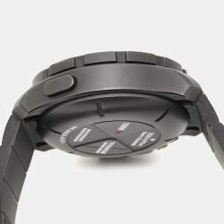 Zenith Black Titanium 18K Rose Gold Rubber Defy Xtreme Open El Primero 96.0528.4021.21.R642 Men's Wristwatch 46.50 mm