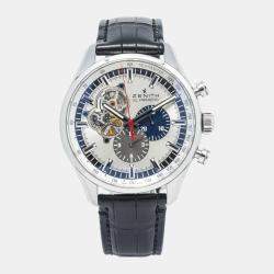 Zenith El Primero 03.2040.4061 Automatic Silver Stainless Steel Men's Wristwatch 45mm