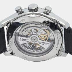Zenith El Primero 03.2040.4061 Automatic Silver Stainless Steel Men's Wristwatch 45mm