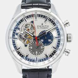 Zenith El Primero 03.2040.4061 Automatic Silver Stainless Steel Men's Wristwatch 45mm