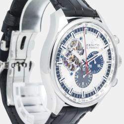 Zenith El Primero 03.2040.4061 Automatic Silver Stainless Steel Men's Wristwatch 45mm