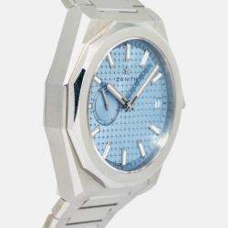 Zenith Defy Skyline 03.9300.3620 Automatic Blue Men's Wristwatch 41mm