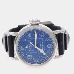 Pre Owned Zenith Pilot 03.2435.679 Automatic Stainless Steel Men's Wristwatch 45 mm