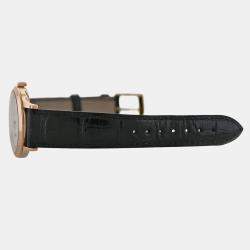 Pre Owned Zenith Class Elite Reserve  De Marche 18.1125.685 Automatic Cream 18k Rose Gold Men's Wristwatch 37 mm