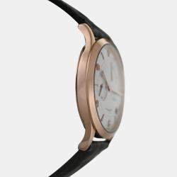 Pre Owned Zenith Class Elite Reserve  De Marche 18.1125.685 Automatic Cream 18k Rose Gold Men's Wristwatch 37 mm